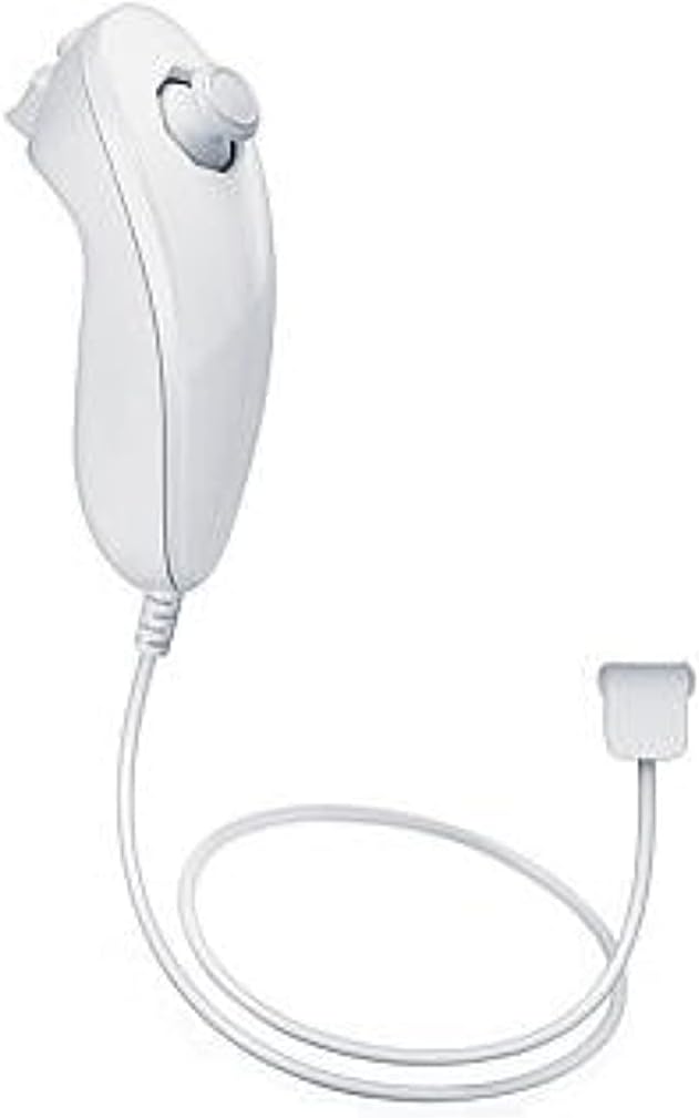 Nintendo Nunchuk Controller - White (Renewed)