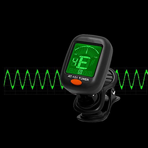 Lanceasy Clip-on stemapparaat gitaar digitaal chromatic LCD elektrische tuner geschikt voor basgitaar ukelele viool - Image 4