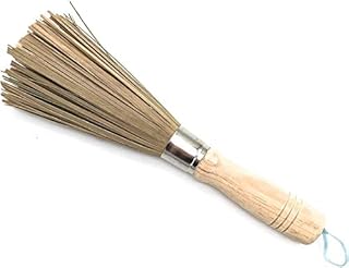 ProLeo Bamboo Long Handle Cleaning, Cleaning Broom, Wok Brush, Bamboo Pans Clean Brush, Bamboo Long Handle for Household Kitchens, Restaurants, Cleaning Devices, Pure Natural Products