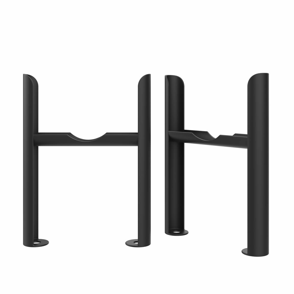 NRG Pair of Floor Mounting Feet for Traditional 4 Column Radiators Black โ image 1