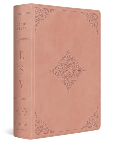 ESV Study Bible (TruTone, Blush Rose, Fleur-de-lis Design): Holy Bible, English Standard Version