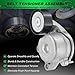 SZKAIDAG Belt Tensioner Assembly with Pulley for:-Jeep Grand Cherokee 2014 2015 2016 2017 2018 for:-RAM 1500 2014 2015 2016 2017 2018 3.0L OE#68325057AA 68148386AA 39343