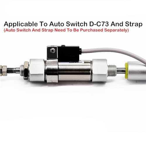 Pistón neumático mini ajustable CDJ2B XC8 de una sola varilla tipo pluma 4