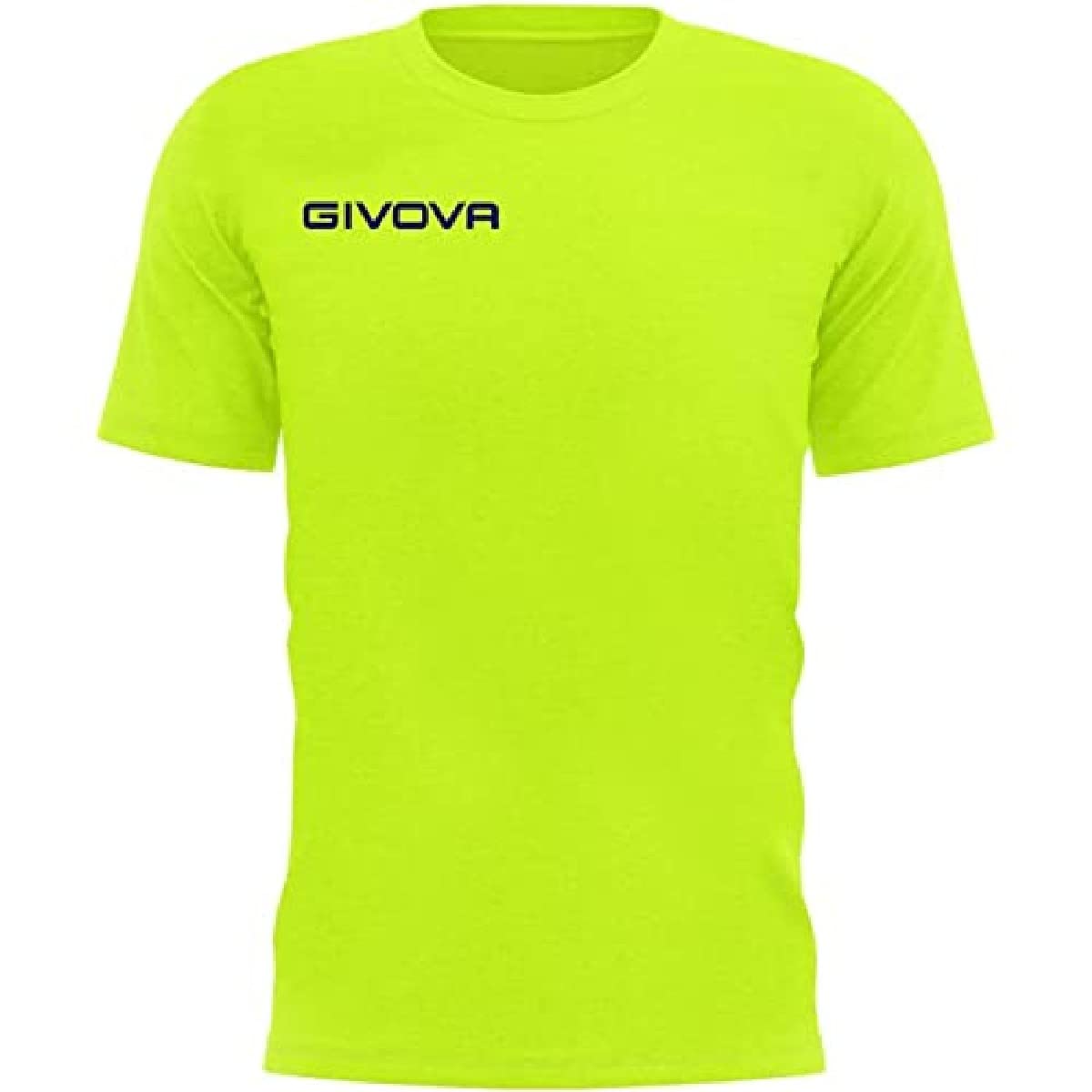 Givova FRESH COTTON T-SHIRT FLUORESCENT YELLOW Size XL