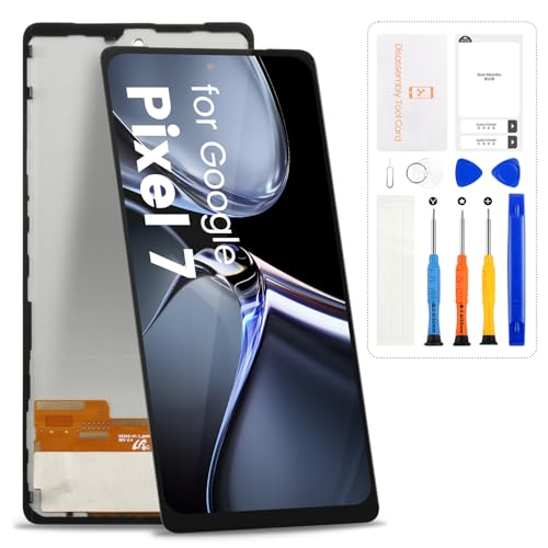 for Google Pixel 7 Screen Replacement for Pixel 7 LCD Display GVU6C GQML3 Digitizer Screen Touch Assembly Repair Parts with Frame Incell No Fingerprint Funtion