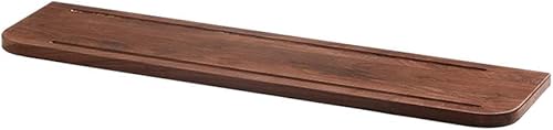 PIBM Elegant Simplicity - Estante flotante montado en la pared, estantería simple de madera maciza, antideslizante, redondeado, estable y duradero,