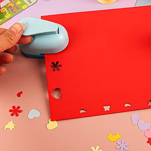 2 Pieces Paper Punches For Crafting, 1 Inch Butterfly Snowflake Shaped Hole Punch, For Diy Scrapbooking, Card Making, Diy Albums Photos, Arts Fun Projects #TOP6