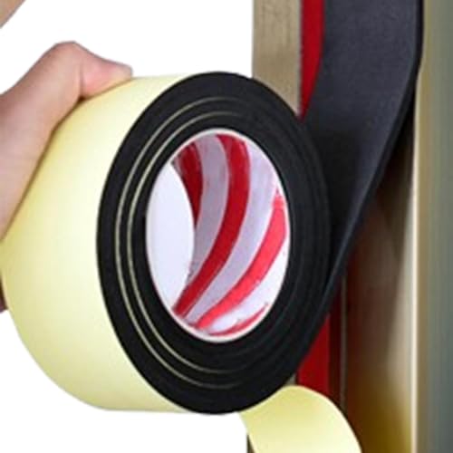 Door Sealer Strip - Door Trim Insulation Strip - EVA Sponge Door Sealing Tape for Kids Room Window Self-Adhesive Sealing Strips