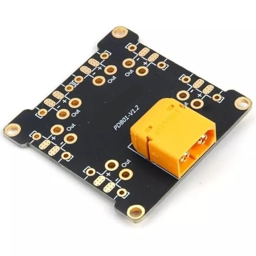 Placa de distribución XT30 presoldada que evita caídas de tensión en módulos PM03 y PM06