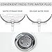 Tapón para lavabo, innislink 40mm tapón de lavabo universal, adecuado para todos...