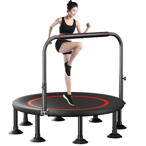 Mini trampoline pliable pour sport à la maison sans impact et haute sécurité