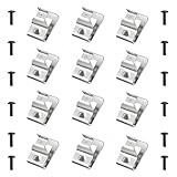 12-Pack Stainless Steel Belt Clips for Dewalt 20V Power Tools - Compatible with DCD980, DCD980L2, DCD985, DCD985L2 - Includes Screws & Drill Tool Hooks (Model: N268241, N086039)