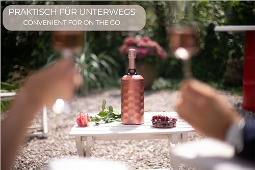 Weinkühler PRIMØ Germany mit Deckel für Sekt und Champagner