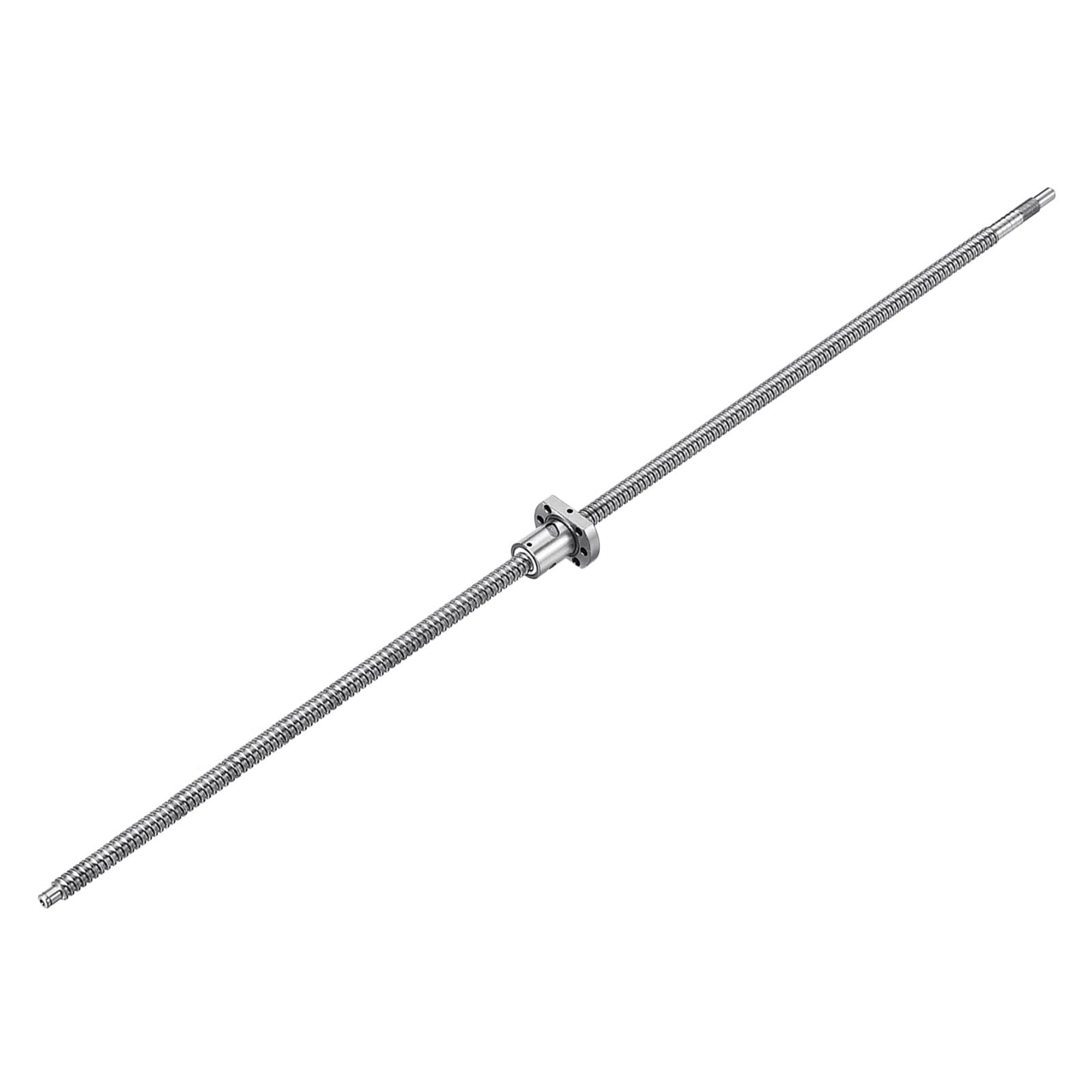 QUARKZMAN Kugelgewindetrieb SFU1204 (Durchmesser 12mm Steigung 4mm Länge 1200mm) Mit Kugelgewindemutter Anti-Spiel Kugelgewindetrieb Set Standard Endbearbeitung