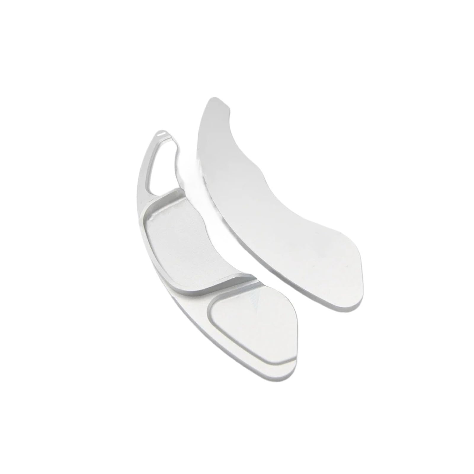 Xxiucj Car Paddle Shifter Extensions for VW for for Scirocco for Polo for GLI for GTE for GTD for MK6 for Golf7 for GTI Car Steering Wheel Shift Paddle(Silver)