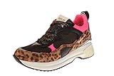 Verstärkte Ferse Replay Damen Plus Sneaker, Mehrfarbig (Brown Pink 2748), 38 EU
