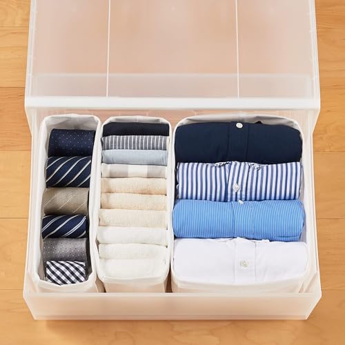 無印良品 ポリプロピレン収納ケース ワイド 小 幅55×奥行44.5×高さ18cm 2個セットサムネイル2