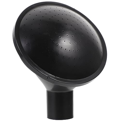 Milisten Garden Watering can Nozzle Head Universal Replacement Spray Spout for Plants Bonsai Flower Care 4.5X2X4.5 Inches Black