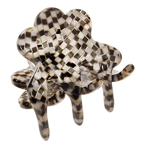 France Luxe Mini Mermaid Claw Clip - Opera Silver