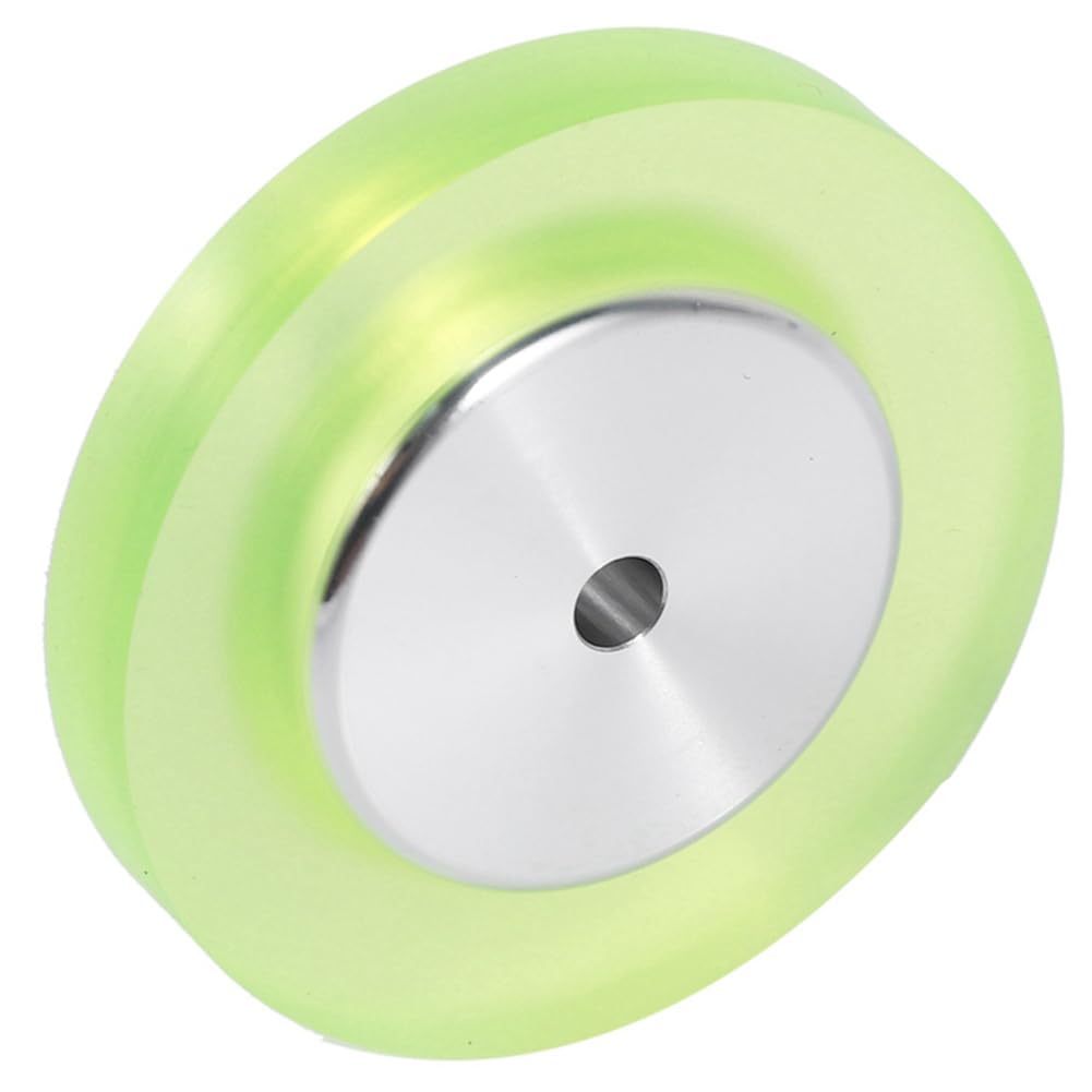 Roue de mesure de roue 'codeur industriel en polyuréthane de 200 mm avec support de 'codeur dans l'aluminium de 20 mm