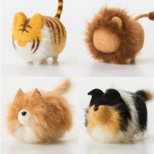 Truslin Needle Felting Kit - Faceless Animals