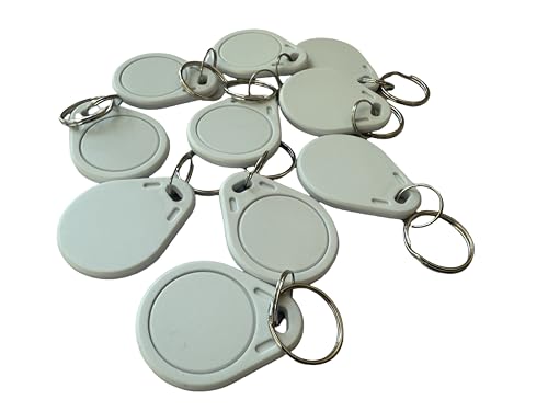 Badge RFID 13,56 MHz Mifare Classic 1K intelligent étanche blanc lot de 100