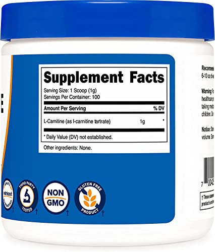 Carnitina, Imagen adicional