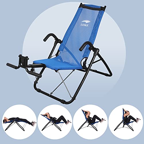 Leikefitness Ab Exercise Chair Core Strengthening Lightweight Foldable Sport Abdominal Exerciser Strength Training Inversion Equipment #TOP5