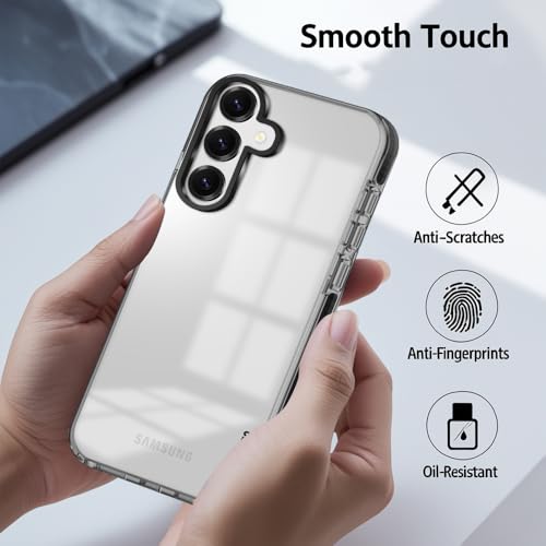 Image of KARWAN Back Cover| Samsung Galaxy S24 FE Back Cover |Polycarbonate Material| Full Camera Protection |Perfectly Fit| Case for Samsung Galaxy S24 FE - Transparent