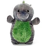 Squishmallow Official Kellytoy Hug Mees Collectible Squishy Soft Plush Animal Pets (Xander T-Rex Din