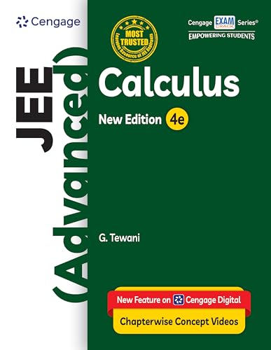 Image of C.E.N.G.A.G.E. JEE Advanced Mathematics - G. Tewani - Algebra + Calculus + Vector 3D + Coordinate Geometry + Trigonometry - Combo Set of 5 Books - ... Videos - 4th /Ed. For 2027 JEE Advanced Exams