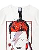 Amplified David Bowie Aladdin Sane Album White Diamante Men's T-Shirt #3
