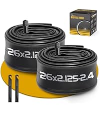 VARIVAS TR275 2本セット Amazon.com : 2 Pack 20x2.125-2.4 Bike Tube AV32mm Schrader Valve