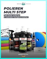 Poliermaschinen Set: chemicalworkz DA9 Pro Exzenter Poliermaschine + Sonax Politur Set + Royal Pads Premium Polierpads + Dr. Wack Lackversiegelung + Zubehör | 14-teilig – Ansicht 4