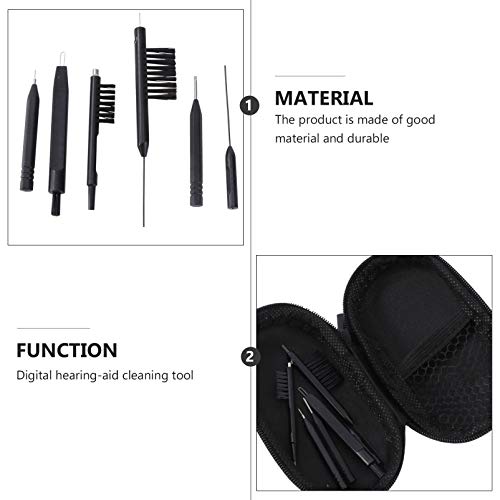 POPETPOP 7 Peças de Limpeza de Ventilação Limpador de Aço Escova de Chave de Fenda E Panos de Microf