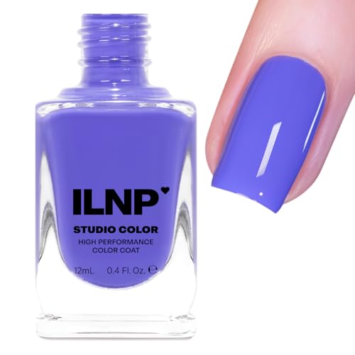 ILNP Hi-Score - Electrifying Blue-Violet Cream Nail Polish