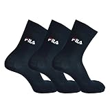 Fila F9630, Calcet&iacute;n unisex, Navy, 39/42