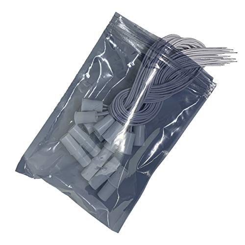 image for Auxcell WEIJ 10Pcs RC-33 NC Recessed Wired Security Window Door Contac