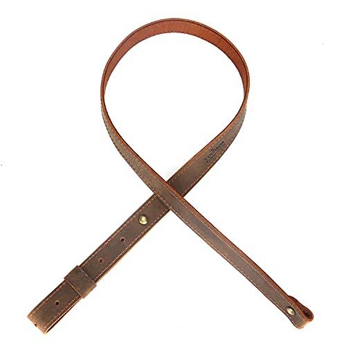 Tourbon Leather Sling Length Adjuster Rifle Gun Strap Hunting Shooting Accessories #TOP1