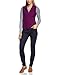Produktbild James & Nicholson Damen Girly Microfleece Vest Weste, Rot (rot purple), 42 (Herstellergröße: XXL)
