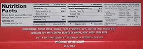 Tj'S Trader Joes 72% Cacao Dark Chocolate Huge Pound Plus Candy Bars 3 Pack No Artificial Flavors No Preservatives thumb #2