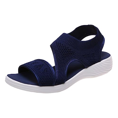Chaussures antidérapant respirantes d'été sandales compensées femme 38