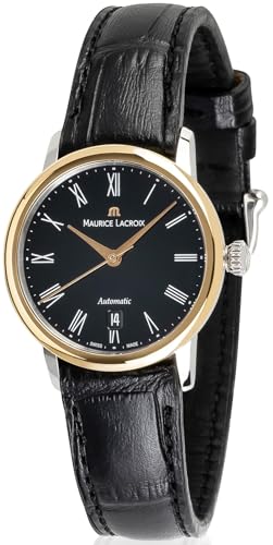 Reloj Automático Maurice Lacroix Les Classiques Ladies, Oro Rosa 18K, Negr