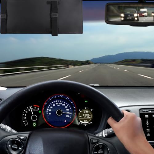 Pare-soleil de voiture rétractable extensible et ajustable contre l'éblouissement