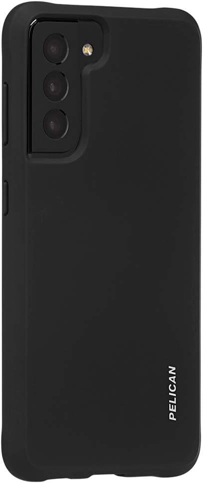 Pelican Ranger Series - Samsung Galaxy S21 Plus Case [Wireless Charging Compatible] Protective Phone Case with Anti-Scratch Tech [15ft MIL-Grade Drop Protection] Slim Cover for S21 Plus - Black