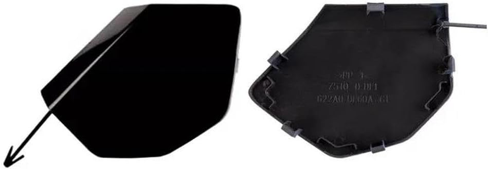 for Nissan Qashqai J11 2019-2021 Car Front Bumper Tow Hook Cover Lid Trailer Hauling Eye Cap 622A0DF60A Bumper Dust Cover