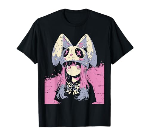 Horror Anime Manga Bunny Japan Japanese Creepy Kawaii Goth T-Shirt