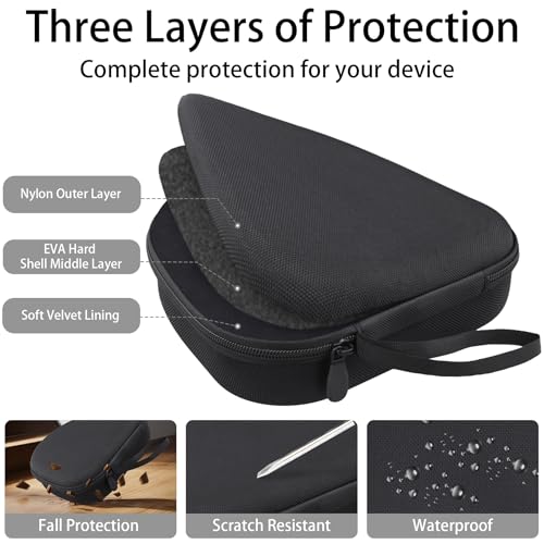 co2CREA Hard Storage Case Compatible with Bose QuietComfort/QC Ultra/QC SC/QC SE /QC35 II /QC45 Wireless Noise Cancelling Headphones,Travel Bag Only - Image 6