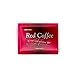 EDMARK Red Coffee - ZERO Sugar | Organic Instant Coffee w/Rose Petal Extract | Aromatic Red Coffee Pods for Daily Energy, Focus, Wellness & Coffee Lovers | 15g x 20 Convenient Sachets