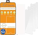 [3-Pack] TheCoos iPhone X Screen Protector, Tempered Glass Screen Protector For Apple iPhone X